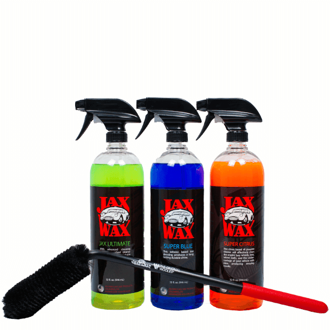 JAX WAX WHEEL AND TIRE CLEAN AND CARE KIT (32 OUNCE) – Jax Wax of